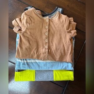 RAGS BRAND Toddler Bundle of 3 Rompers. Size 12-18 Months